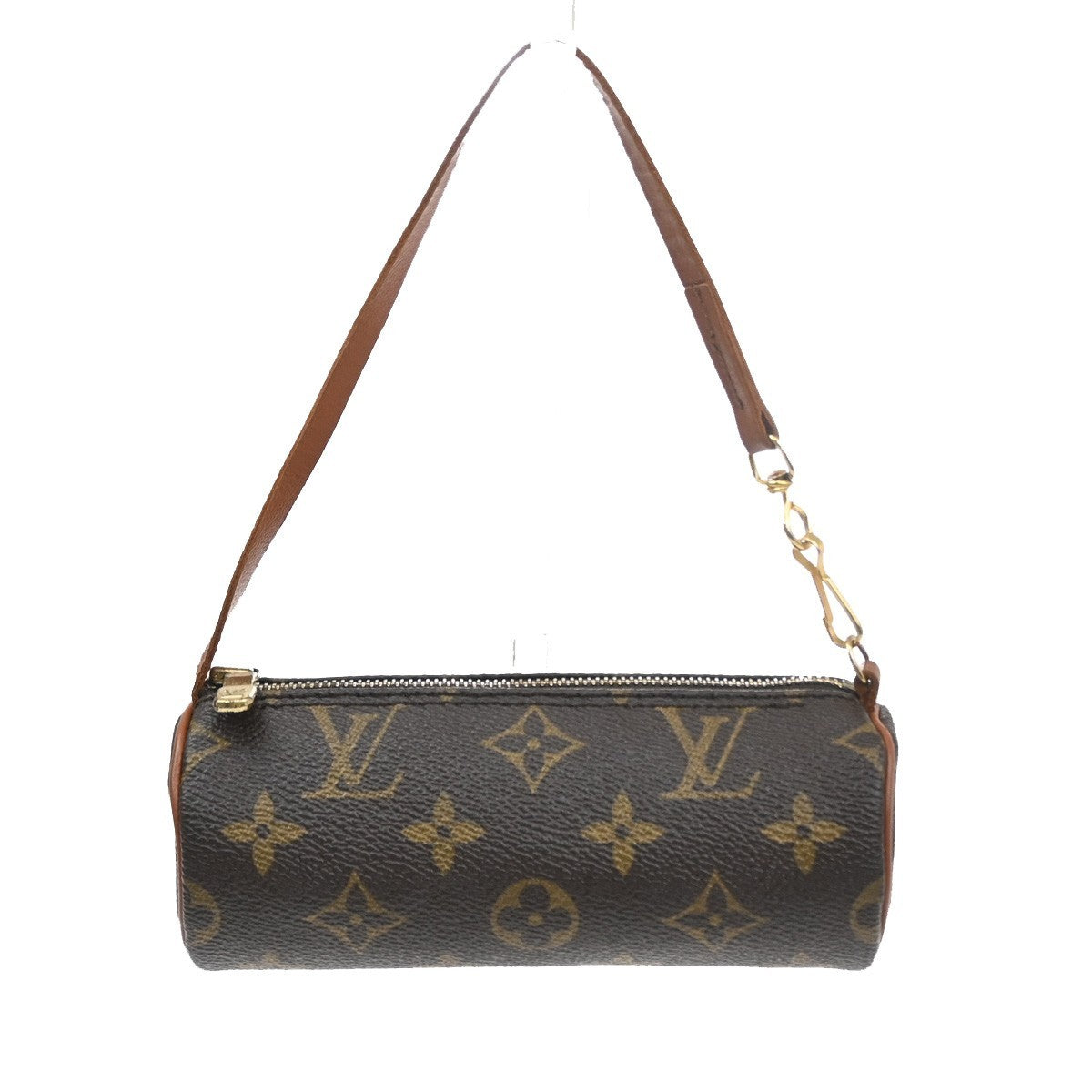 LOUIS VUITTON Mini Papillon Pouch Hand Bag Monogram Brown  M51380 66SA114