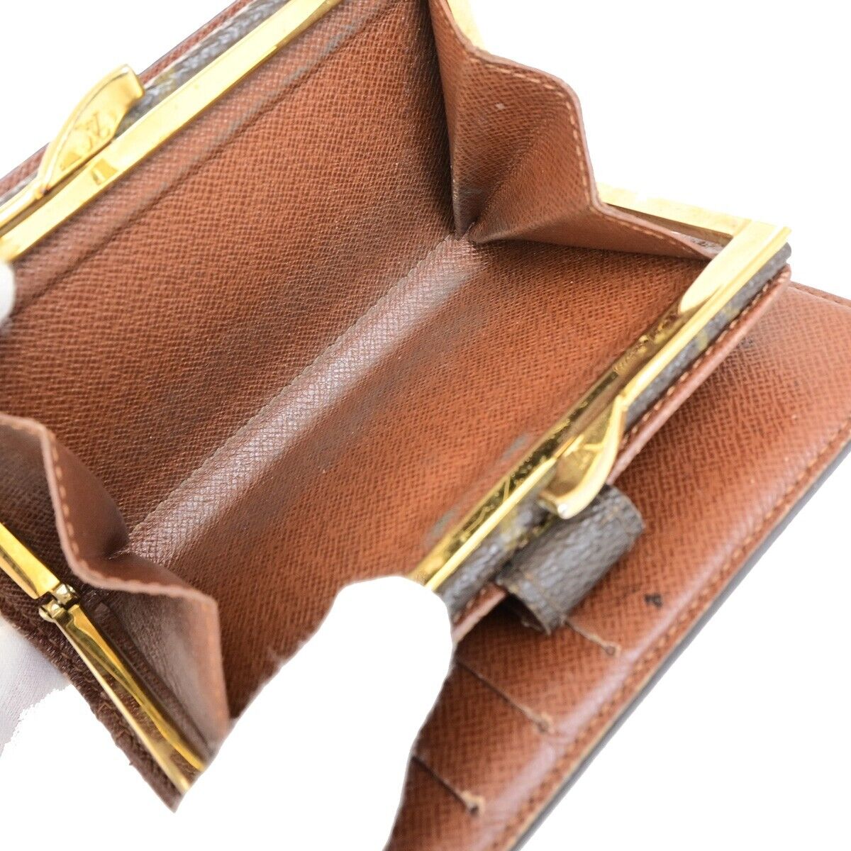 LOUIS VUITTON Portefeuille Viennois Bifold Wallet Monogram Brown M61674 62KA399