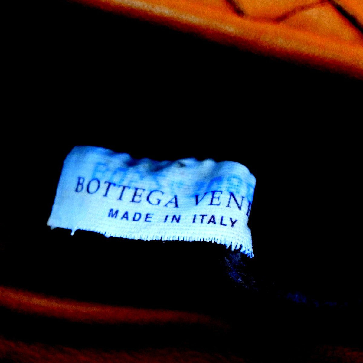 BOTTEGA VENETA Logo Intrecciato Chain Shoulder Bag Leather Beige Italy 26RL853