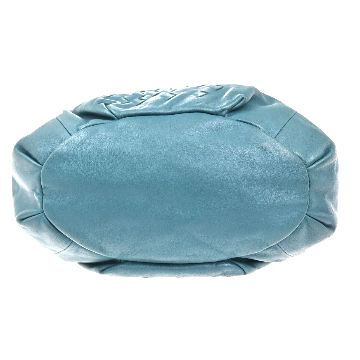 BOTTEGA VENETA Logo Intrecciato Shoulder Hand Bag  Leather Green Italy 12RL726