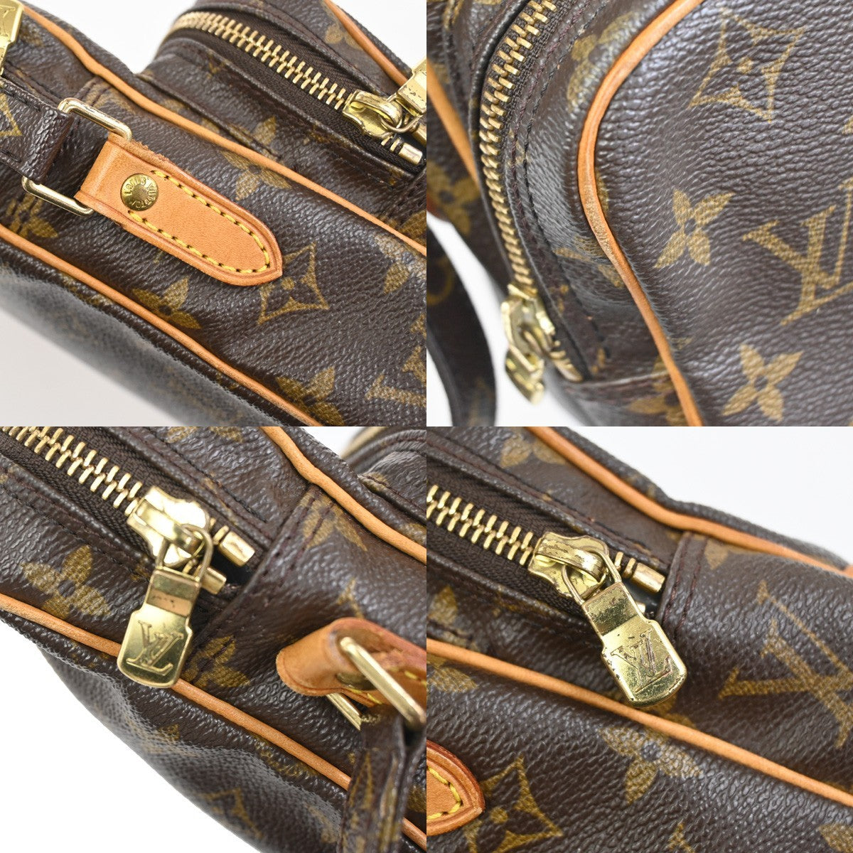LOUIS VUITTON Amazon Crossbody Shoulder Bag Monogram Leather BN M45236 15CA837