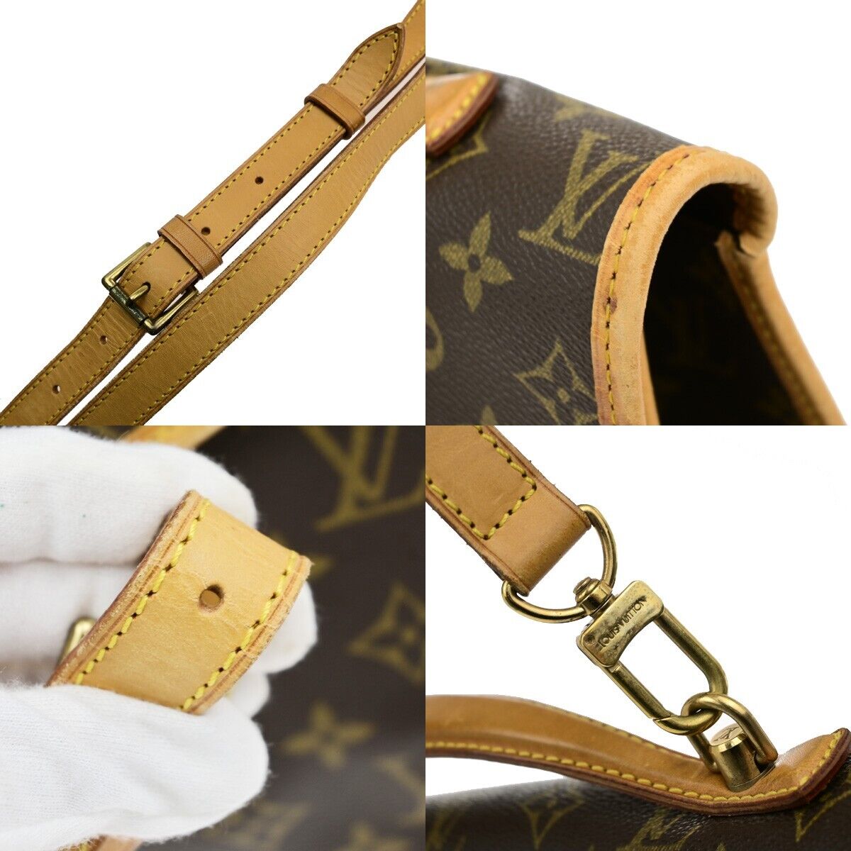 LOUIS VUITTON Beverly 2Way Hand Bag Briefcase Monogram Leather BN M51121 16ED872