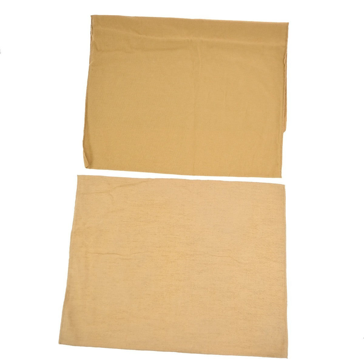 LOUIS VUITTON Logo 10 Set Dust Bags Drawstring Canvas Cotton Beige Brown 01KB830