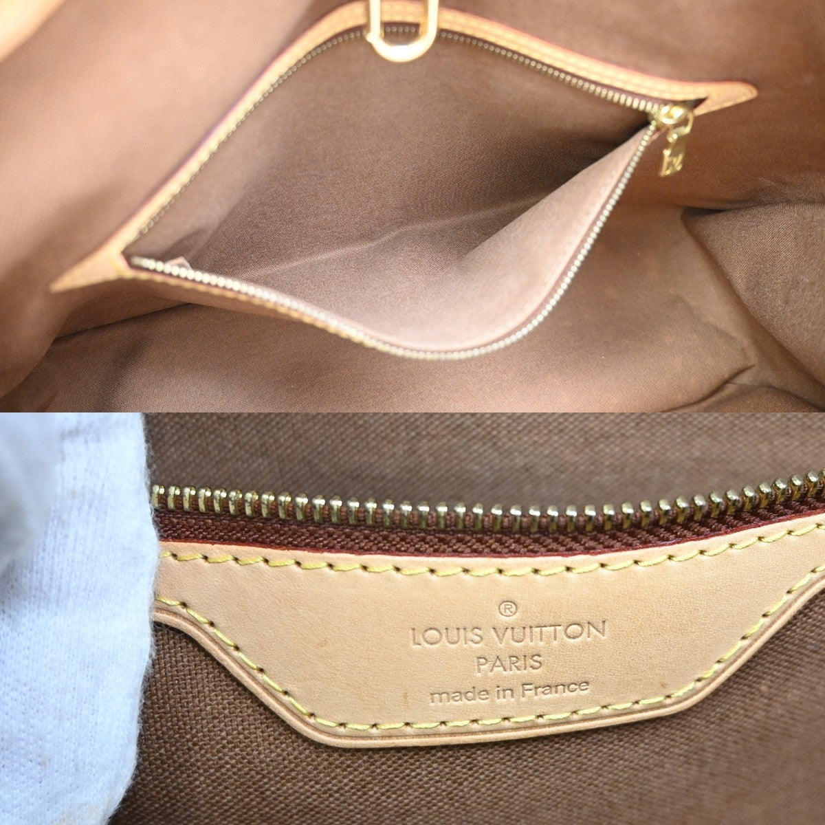 LOUIS VUITTON Batignolles Horizontal Shoulder Bag Monogram Brown M51154 660RF623