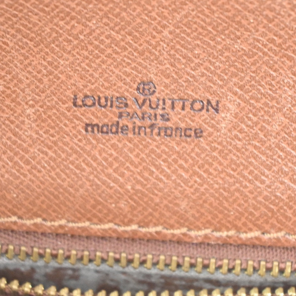 LOUIS VUITTON Saint Cloud MM Shoulder Bag Monogram Leather Brown M51243 36TA324