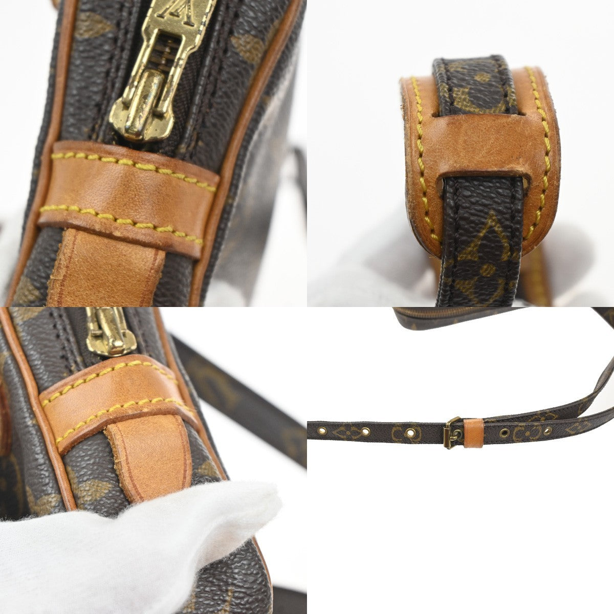 LOUIS VUITTON Marly Bandouliere Shoulder Bag Monogram Leather BN M51828 85KP587