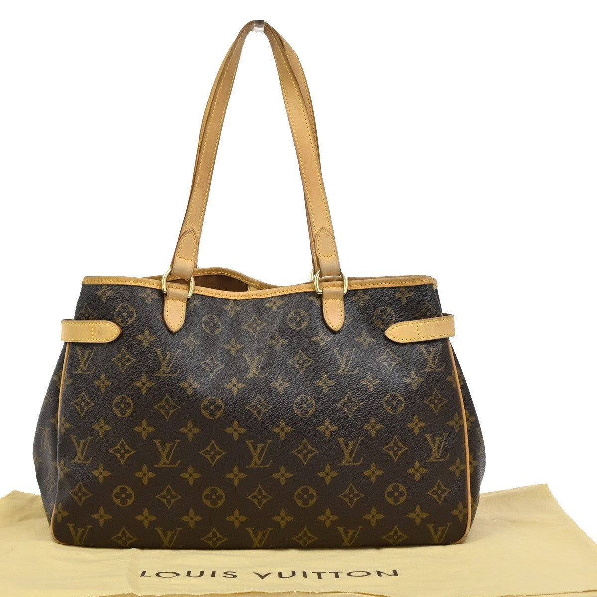 LOUIS VUITTON Batignolles Horizontal Shoulder Bag Monogram Brown M51154 73PA026