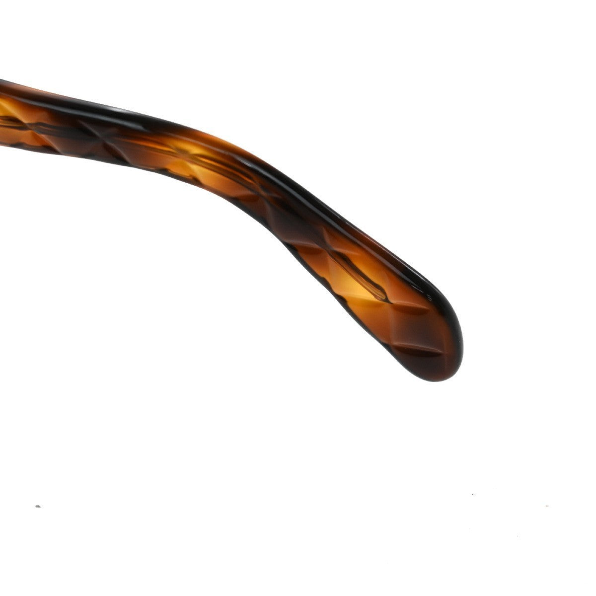 CHANEL CC Matelasse Sunglasses Eye Wear Plastic Brown GHW 01450 Italy 60RF649