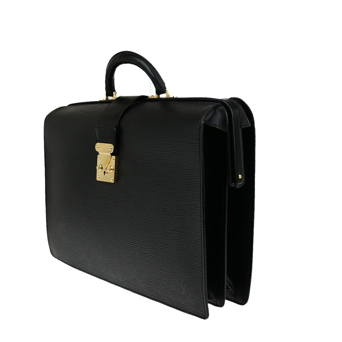LOUIS VUITTON Serviette Fermoir Business Hand Bag Epi Leather BK M54352 65ED349