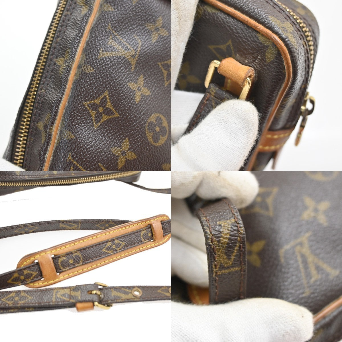 LOUIS VUITTON Marly Bandouliere Shoulder Bag Monogram Leather BN M51828 32SA047