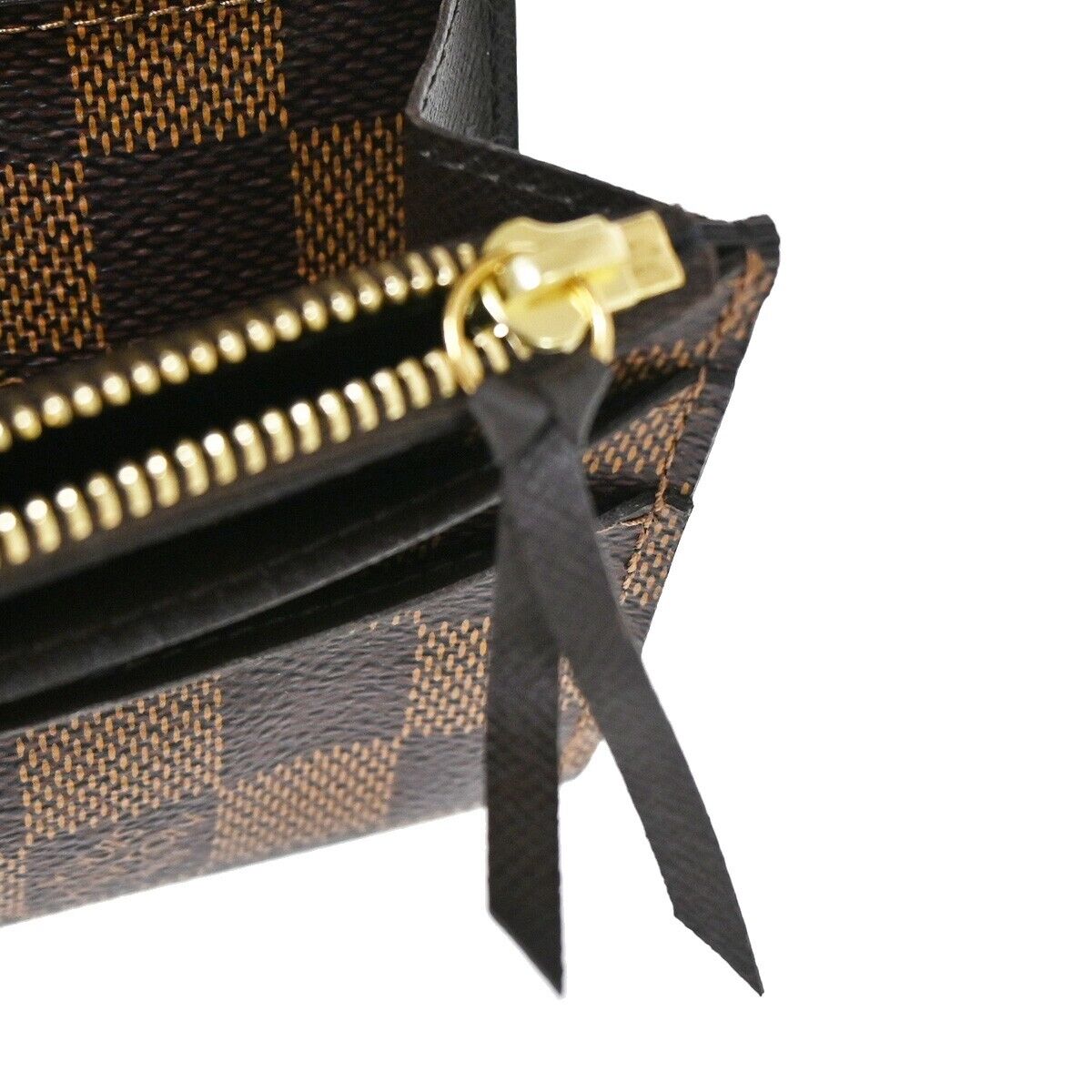LOUIS VUITTON Portefeuille Emilie Long Bifold Wallet Damier Brown N63019 31RJ271