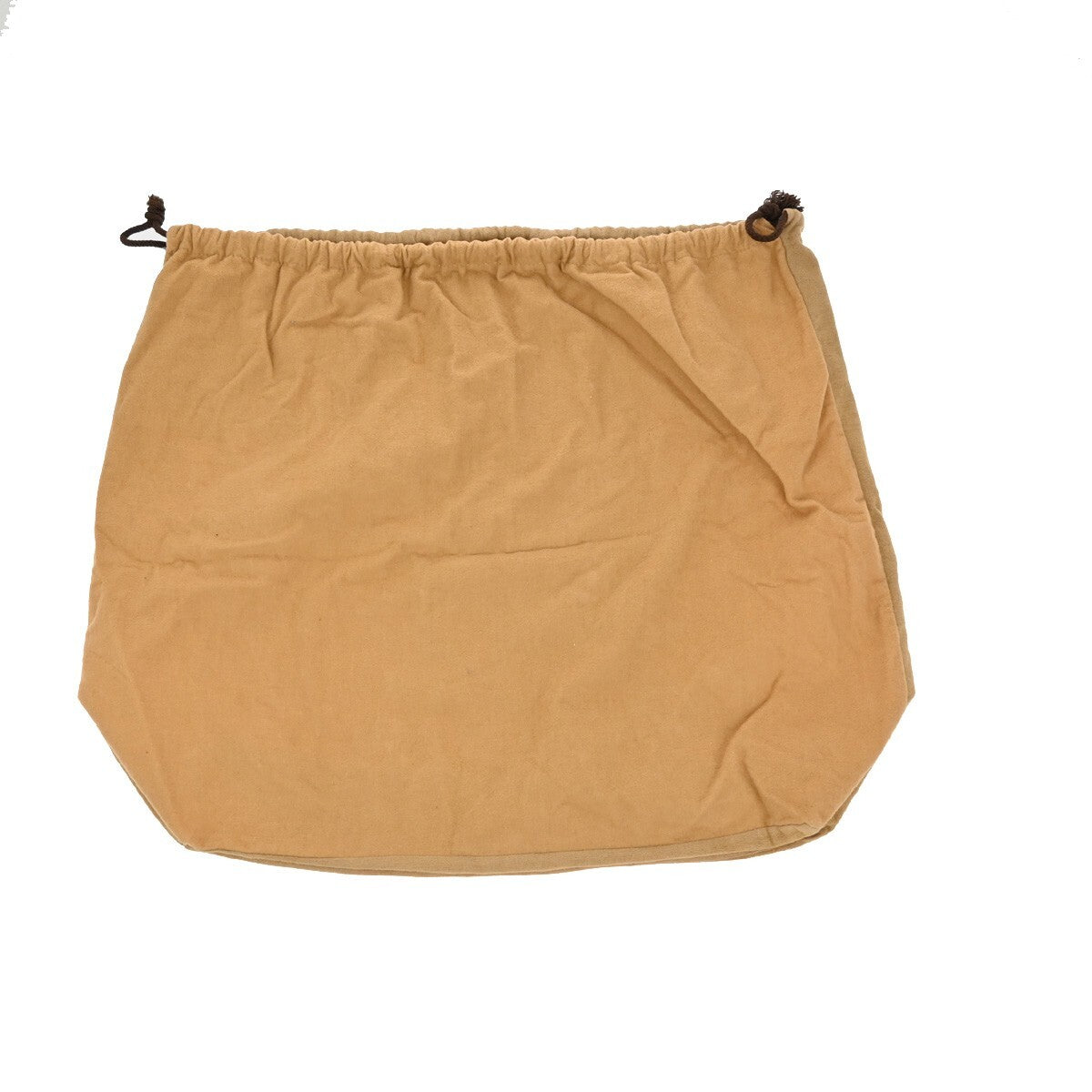 LOUIS VUITTON Logo 10 Set Dust Bag Drawstring Canvas Cotton Beige Brown 09EE135