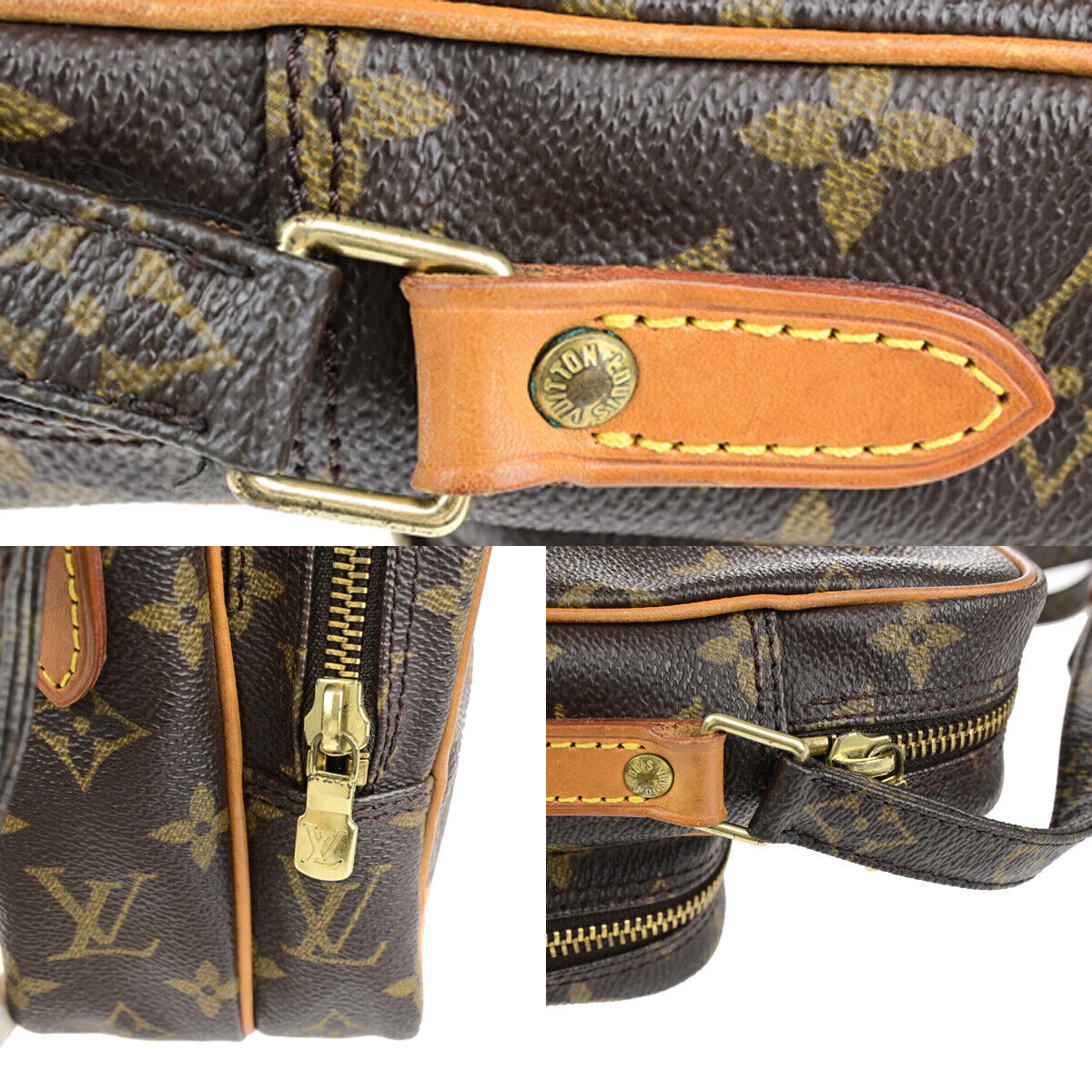 LOUIS VUITTON Amazon Crossbody Shoulder Bag Monogram Leather BN M45236 89SJ516