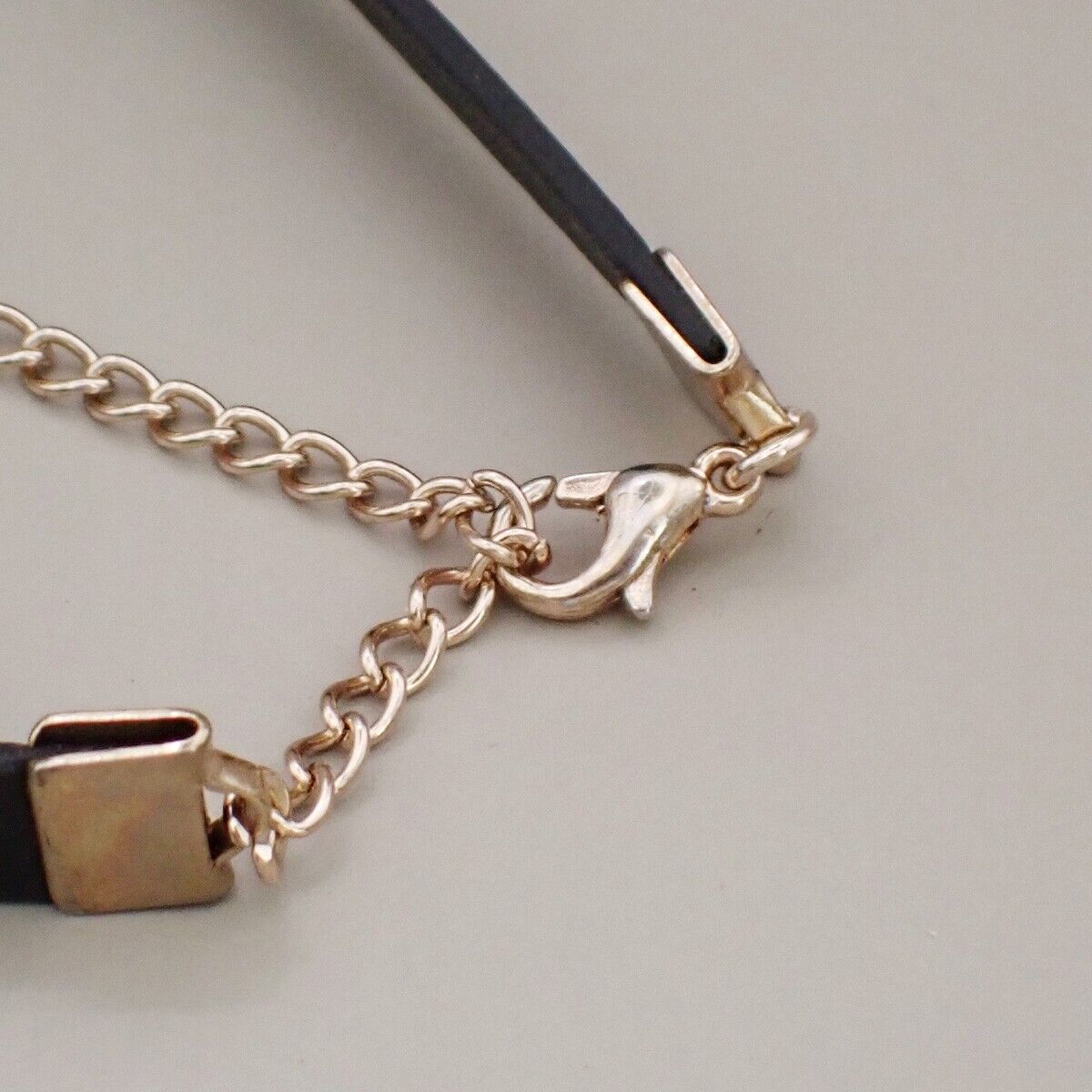 YVE SAINT LAURENT Beaute Libre Charm Choker Necklace Wrap Bracelet BK 03EB416