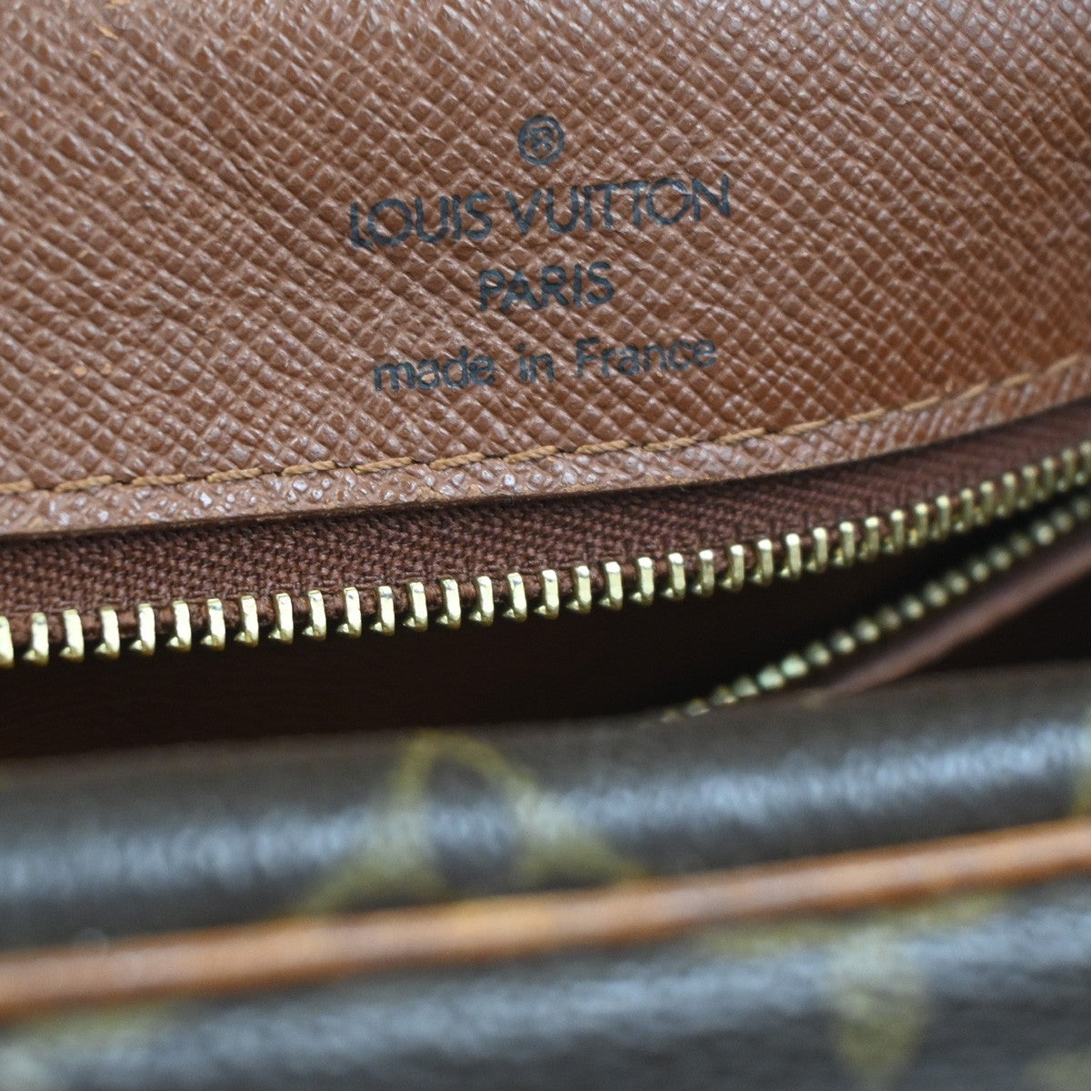 LOUIS VUITTON Nile Crossbody Shoulder Bag Monogram Leather Brown M45244 89KC882