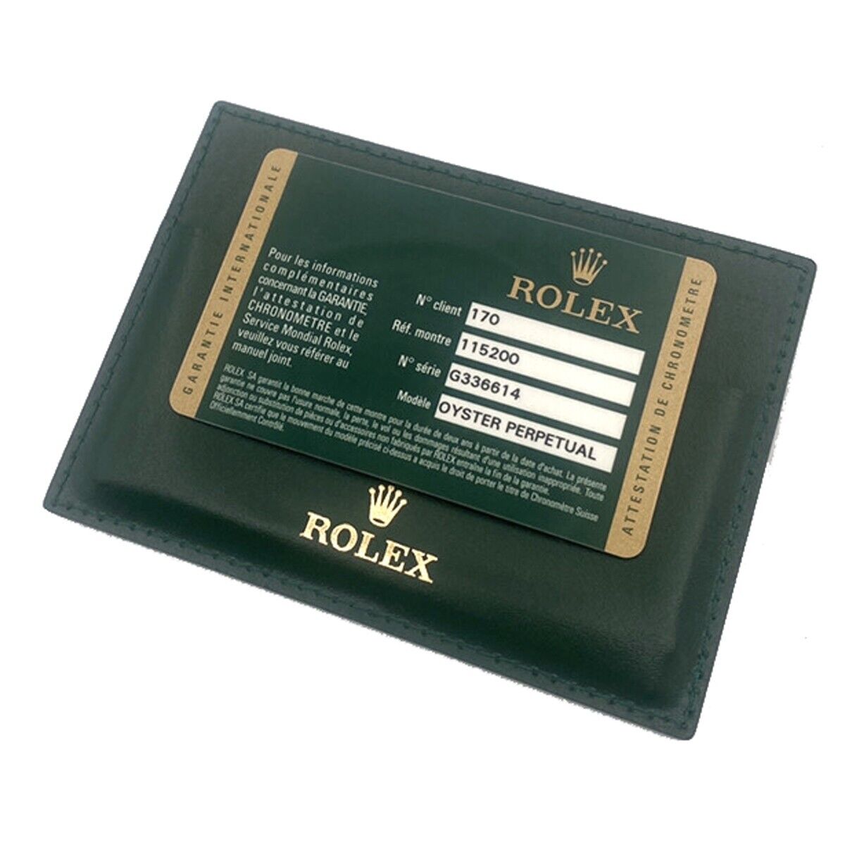 ROLEX Oyster Perpetual Date Watch 115200 Automatic Stainless Steel SR 932RK556