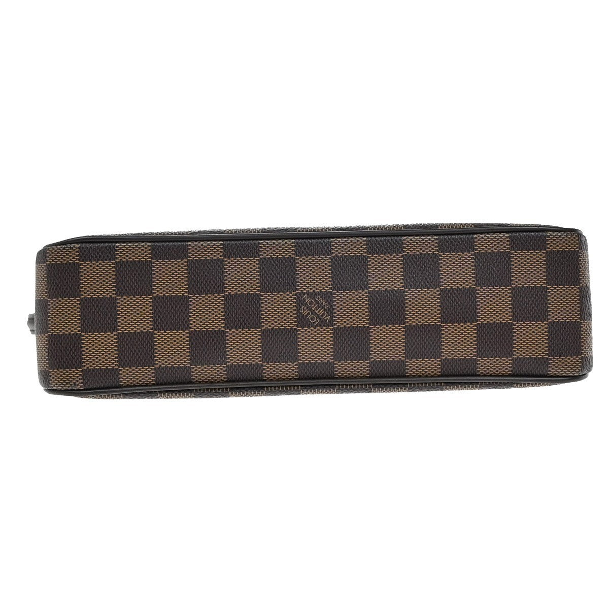 LOUIS VUITTON Recolator Shoulder Bag Damier Ebene Leather Brown N51299 669EE192