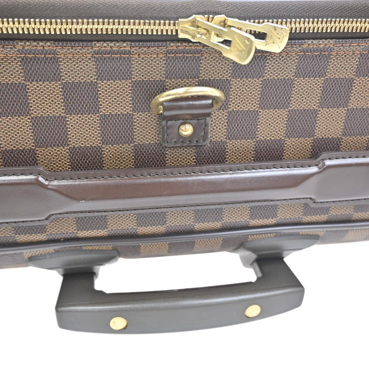 LOUIS VUITTON Pegase 55 Suitcase Carry on Bag Damier Ebene Brown N23294 84ZA357