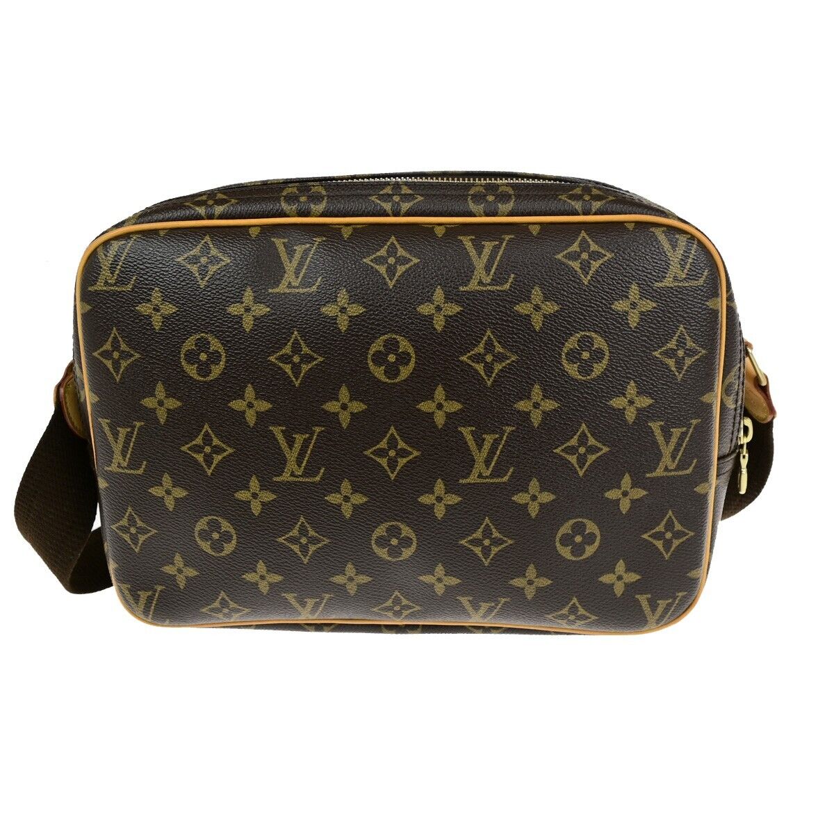 LOUIS VUITTON Reporter PM Crossbody Shoulder Bag Monogram Leather M45254 95ED088
