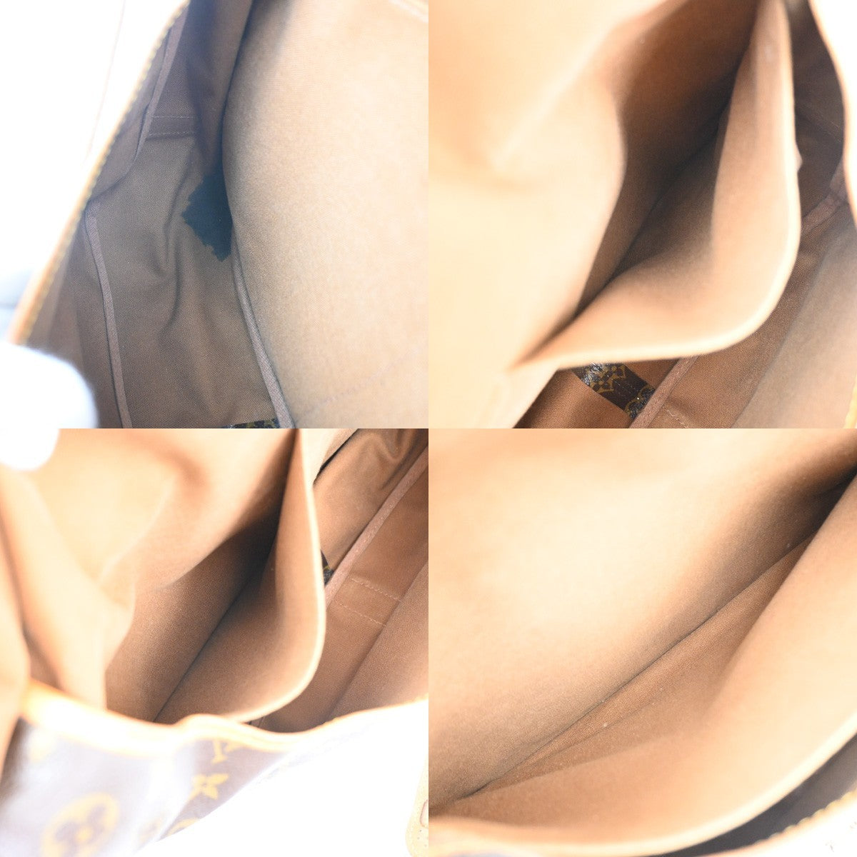 LOUIS VUITTON Saumur 35 Shoulder Bag Monogram Leather BN France M42254 84YJ110