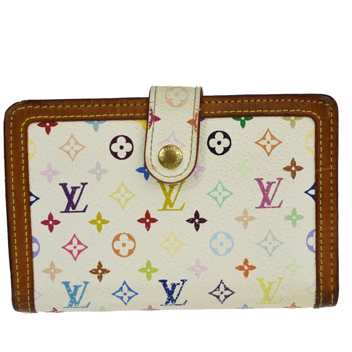 LOUIS VUITTON Portefeuille Viennois Bifold Wallet Monogram Multi M92987 63SH085