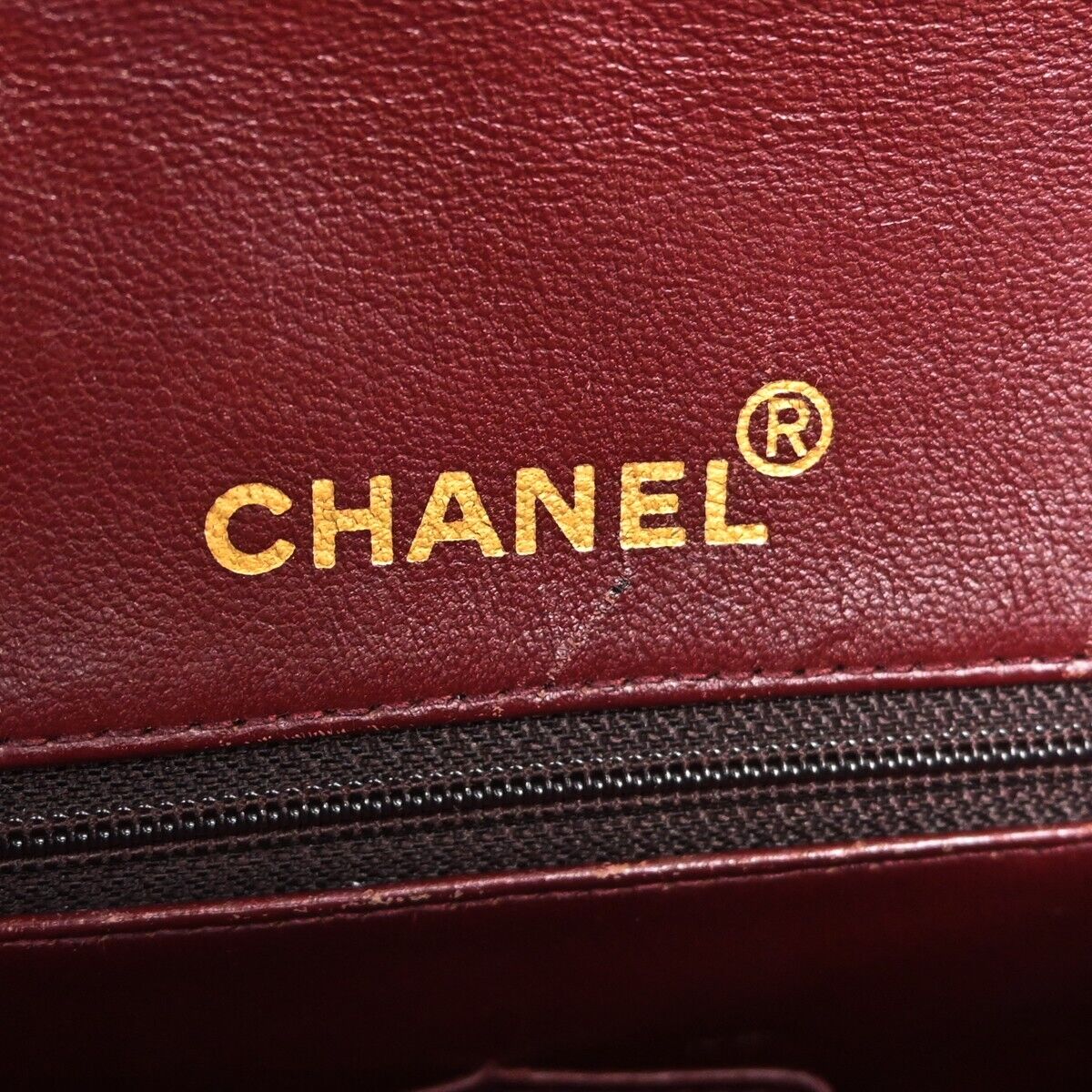 CHANEL CC Matelasse 25 Chain Shoulder Bag Leather Black GHW Vintage 343RH834
