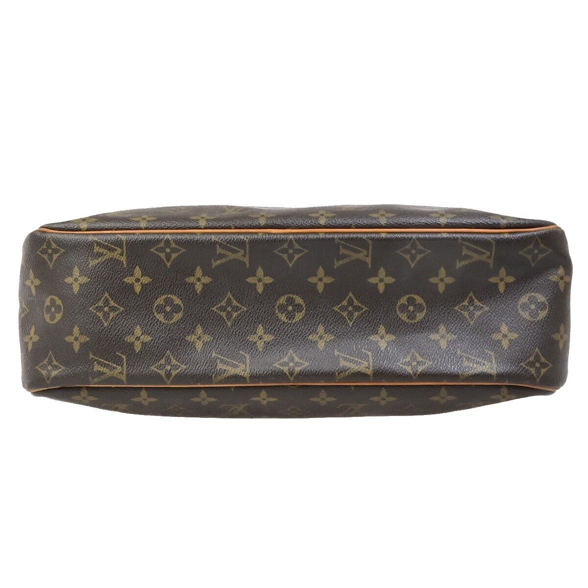 LOUIS VUITTON LV Logo Cite GM Shoulder Bag Monogram Leather Brown M51181 87ED376