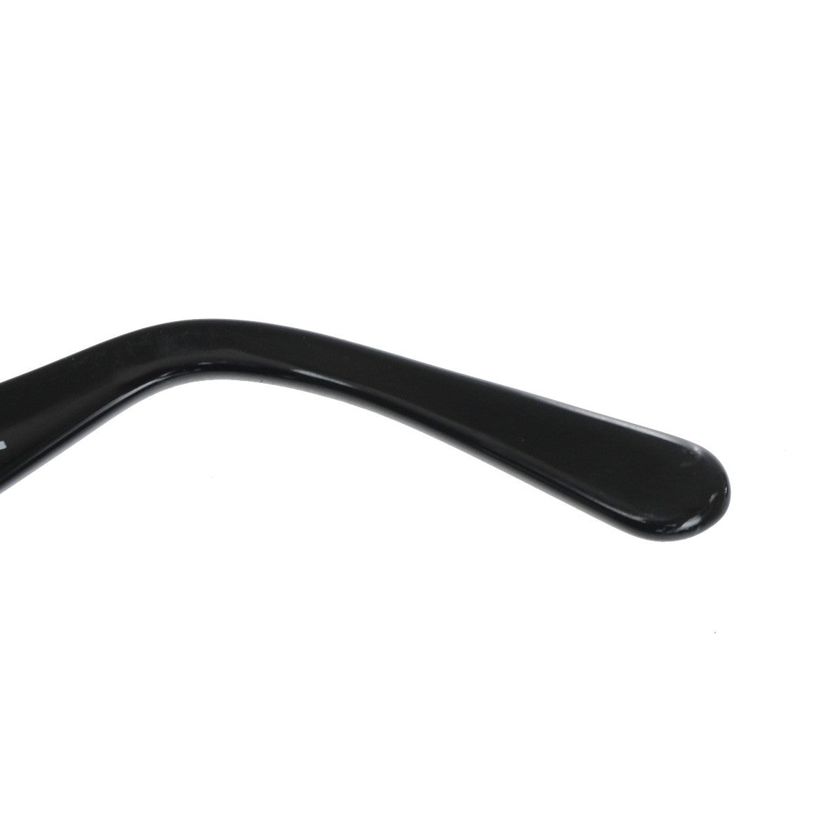 CHANEL CC Logos Sunglasses Eye Wear Plastic Black Gold 02461 63RQ088