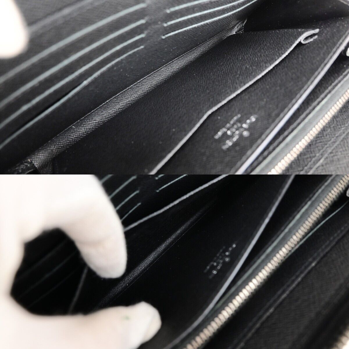 LOUIS VUITTON Zippy XL Long Bifold Wallet Monogram Eclipse BK M61698 96EC529