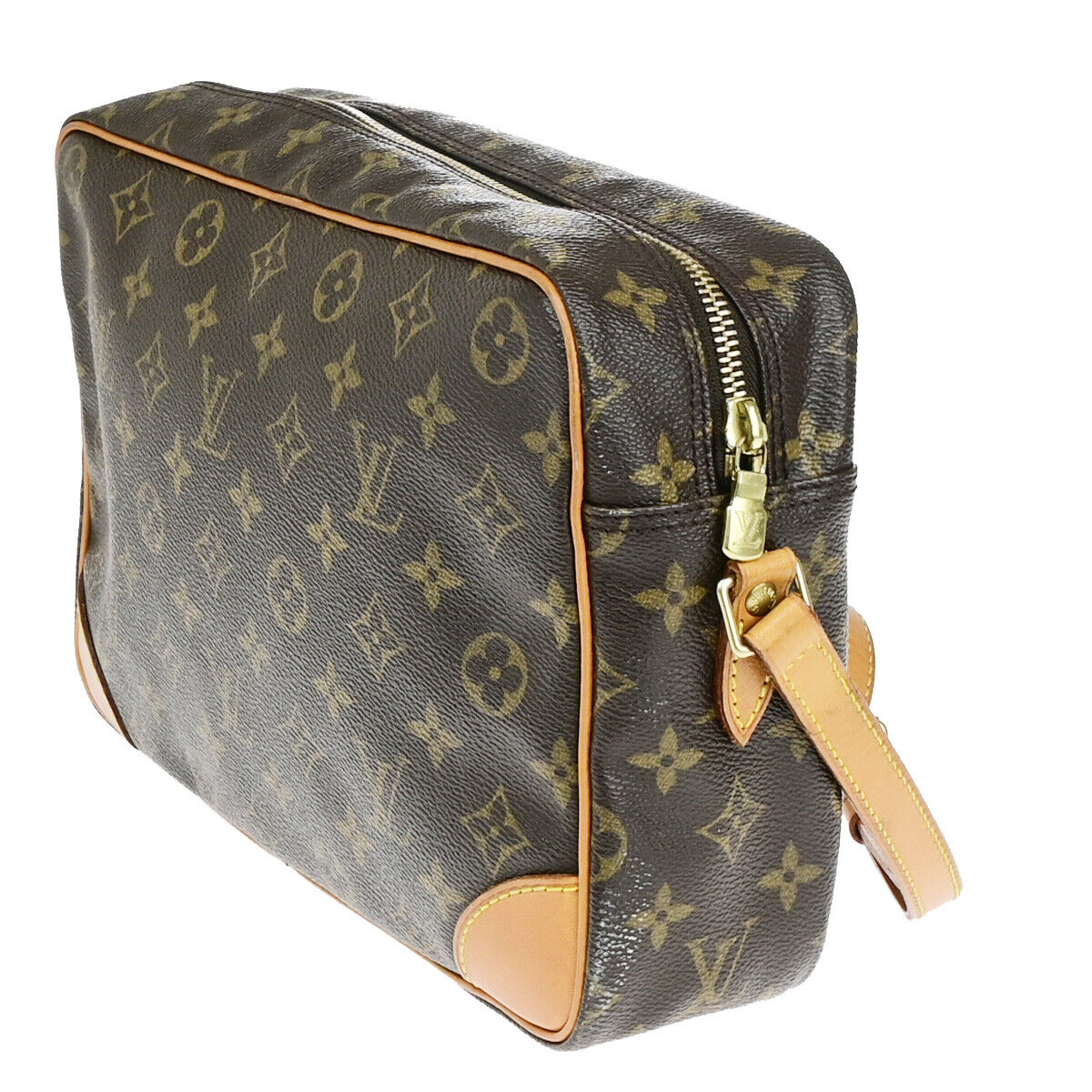 LOUIS VUITTON Trocadero 30 Shoulder Bag Monogram Leather Brown M51272 73YF526