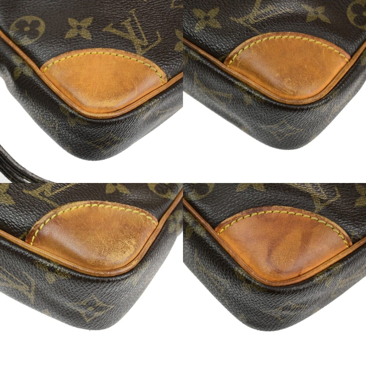 LOUIS VUITTON Marly Dragonne GM Clutch Hand Bag Monogram Brown M51825 64FA724