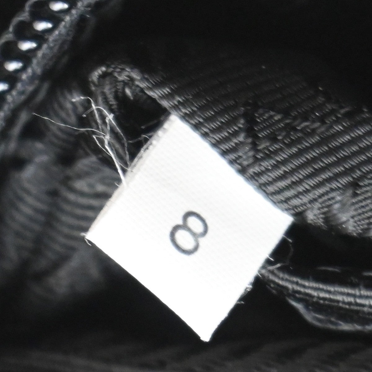 PRADA MILANO Tessuto Messenger Shoulder Bag Nylon Leather Black Silver 87KA852