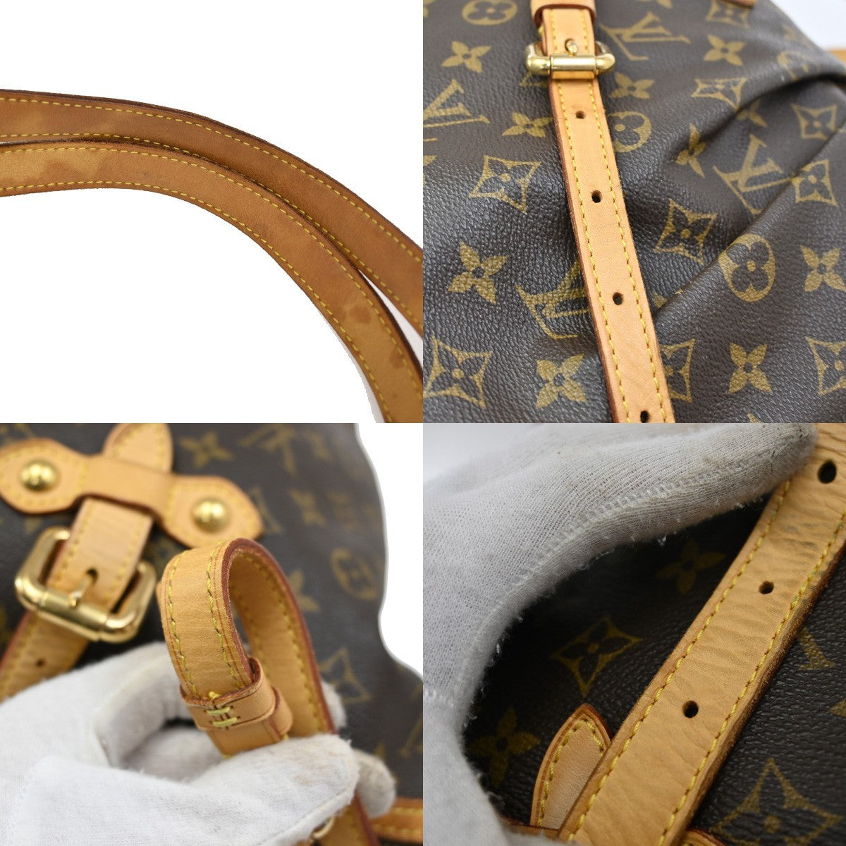 LOUIS VUITTON Palermo GM 2way Shoulder Bag Monogram Leather BN M40146 73CA258