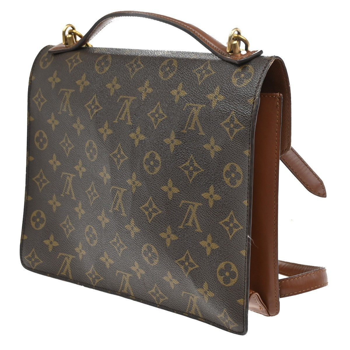 LOUIS VUITTON Monceau 28 2Way Hand Bag Monogram Leather BN France M51185 88CA327