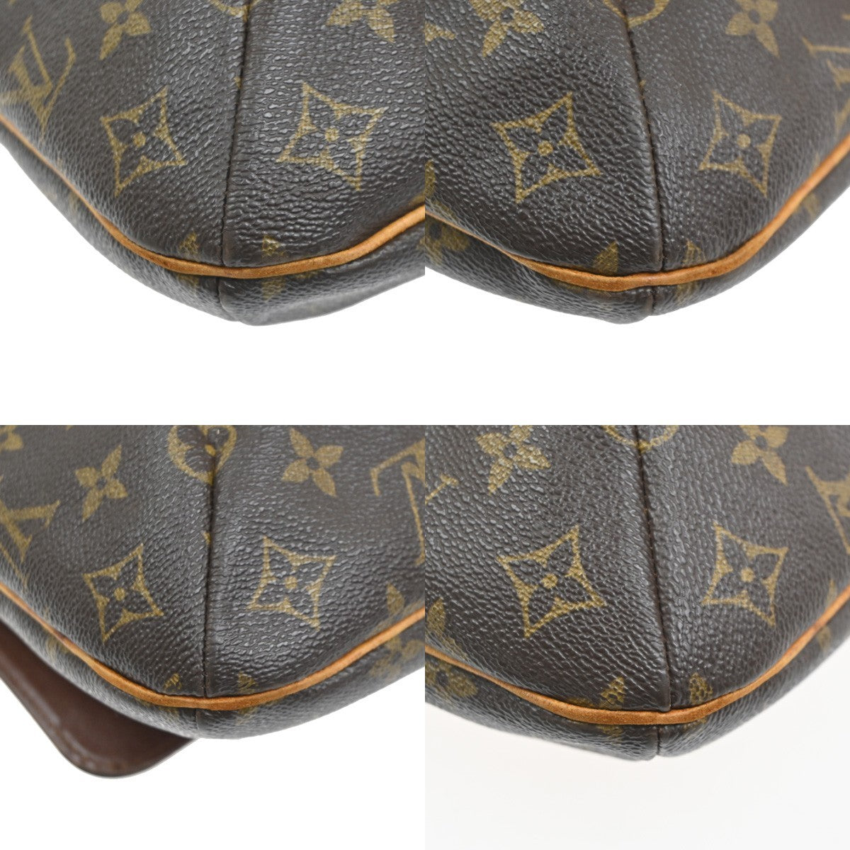 LOUIS VUITTON Musette Shoulder Bag Monogram Leather Brown France M51256 70KC720