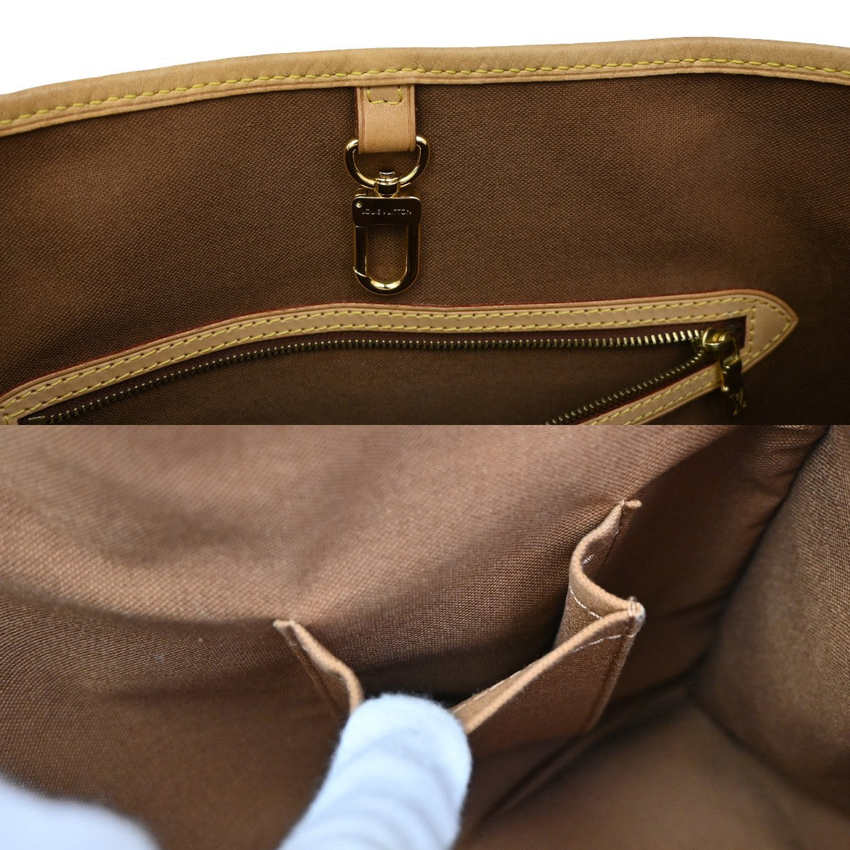 LOUIS VUITTON Batignolles Horizontal Shoulder Bag Monogram Brown M51154 660RF623