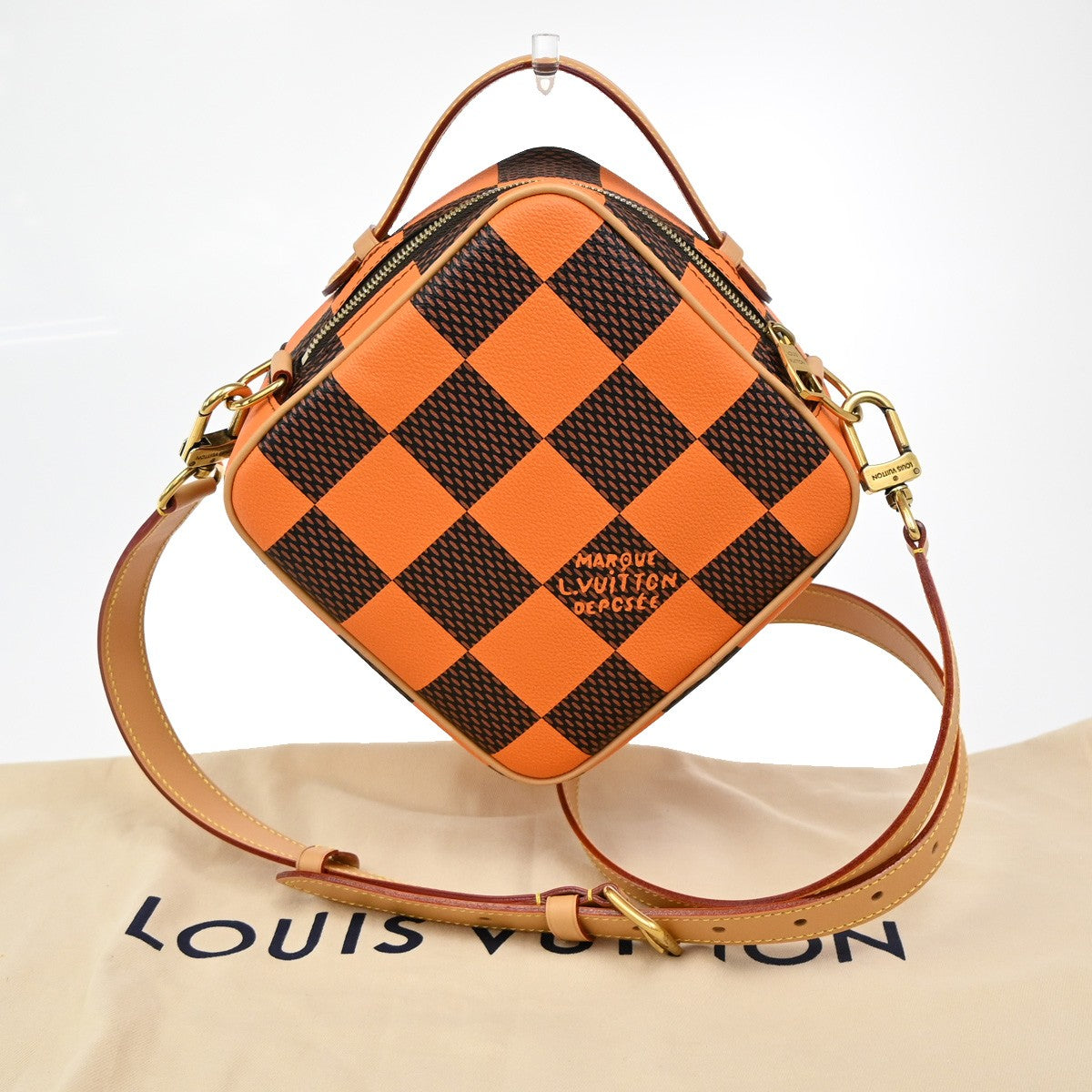 LOUIS VUITTON Chess Messenger 2Way Shoulder Bag Damier Pop OG N40547 328LC569