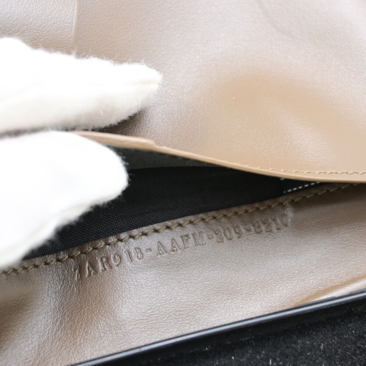 FENDI Logo Zucca Pattern Phone Case iPhone 11 Pro Leather Brown Italy 09SJ441