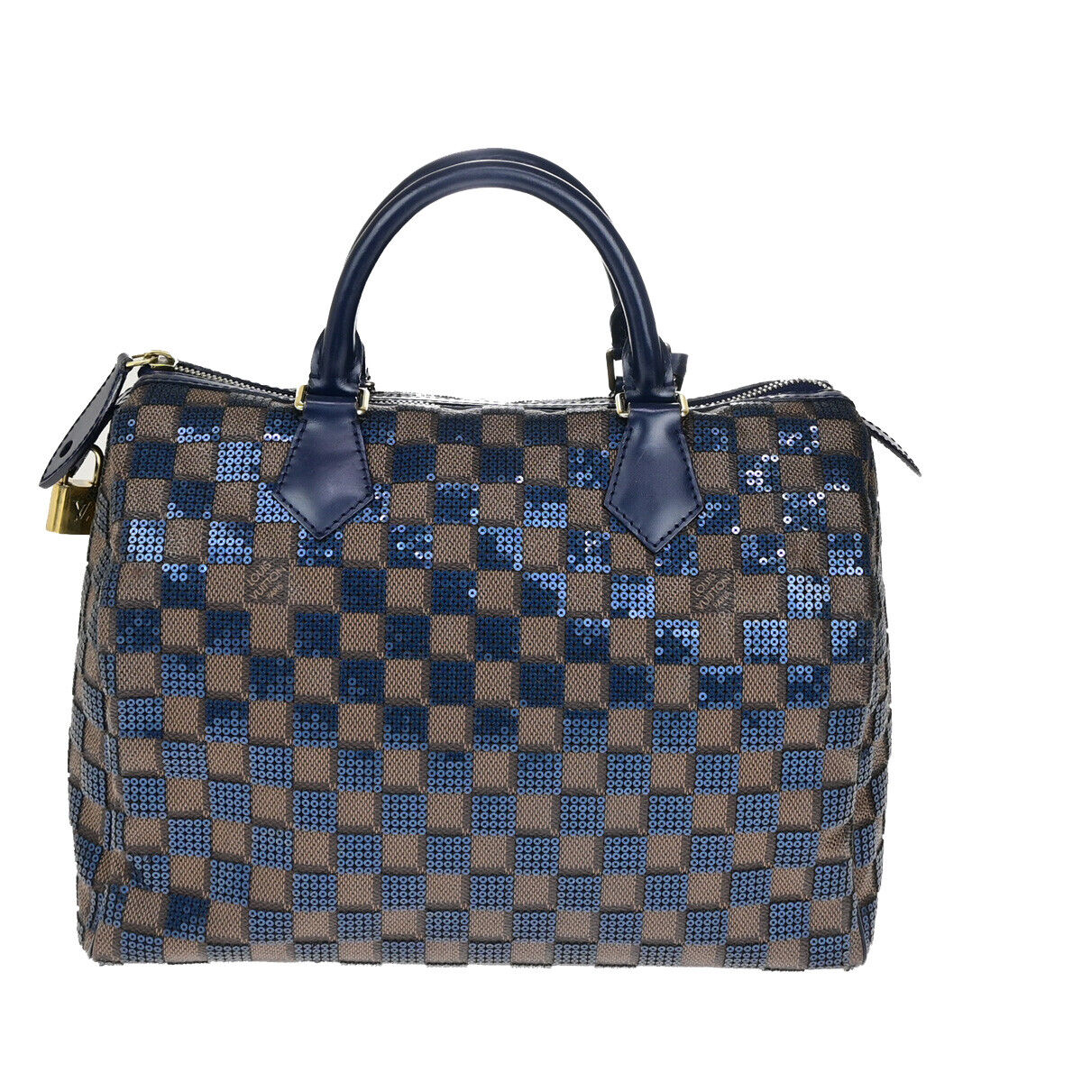 LOUIS VUITTON Speedy 30 Hand Bag Damier Paillettes Leather BN N41261 610RK730