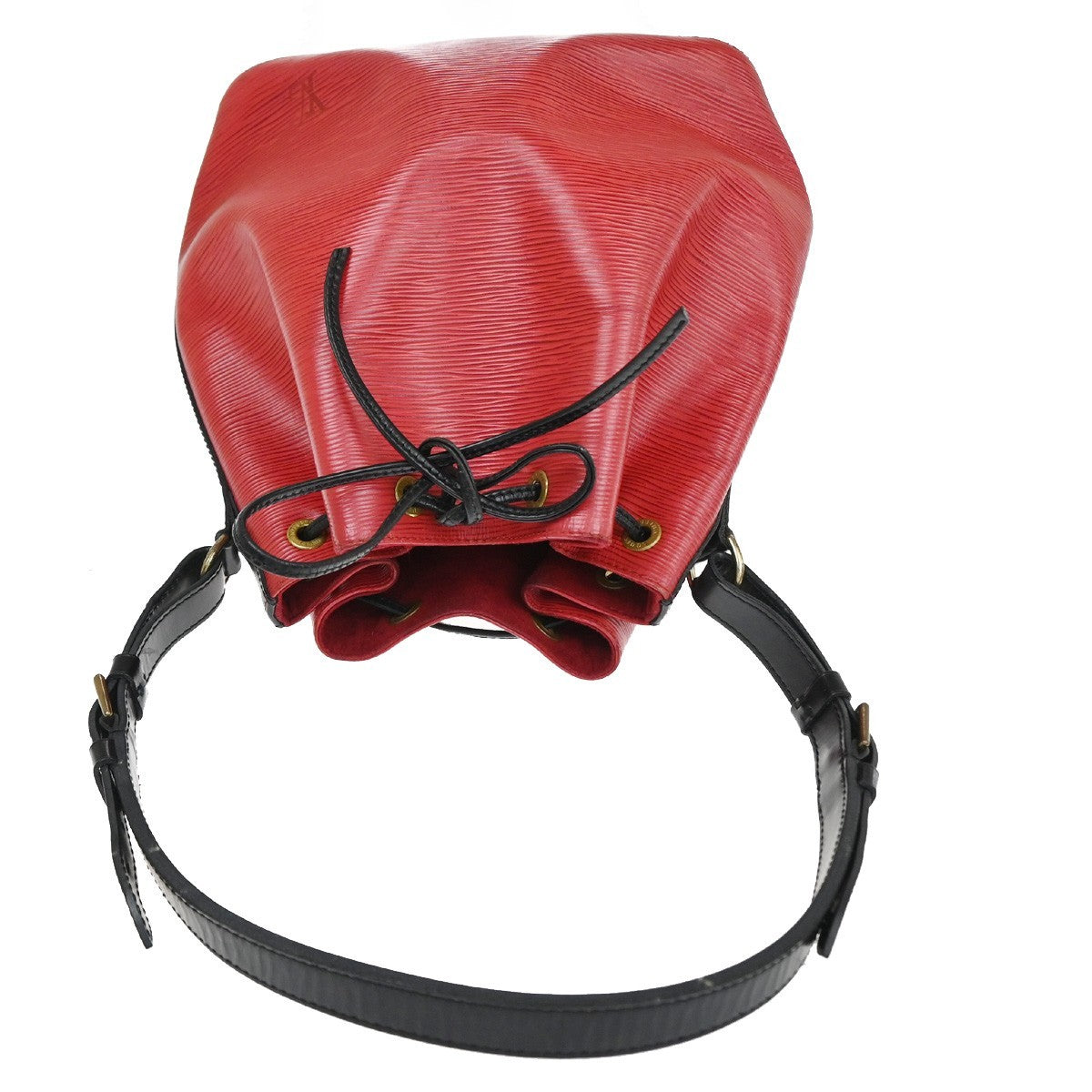 LOUIS VUITTON Petit Noe Bicolor Shoulder Bag Epi Leather Red BK M44172 88CA869