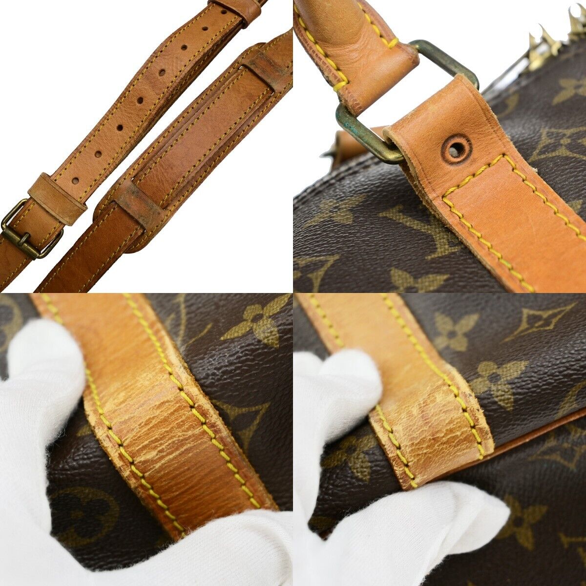 LOUIS VUITTON Keepall Bandouliere 55 2Way Hand Bag Monogram BN M41414 39ED967