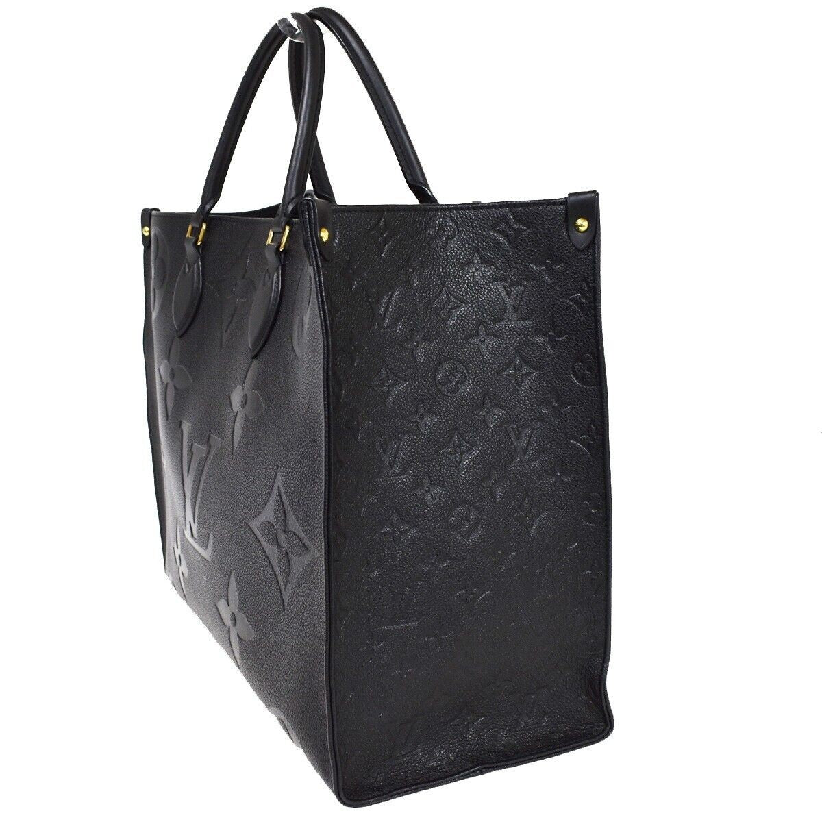LOUIS VUITTON Onthego GM 2Way Hand Bag Monogram Empreinte Black M44925 865RC994