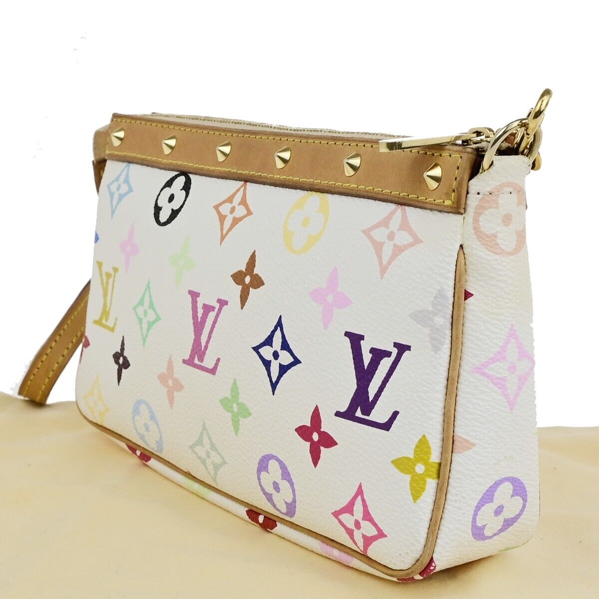 LOUIS VUITTON Pochette Accessoires Shoulder Bag Monogram Multi WE M92649 95EC936