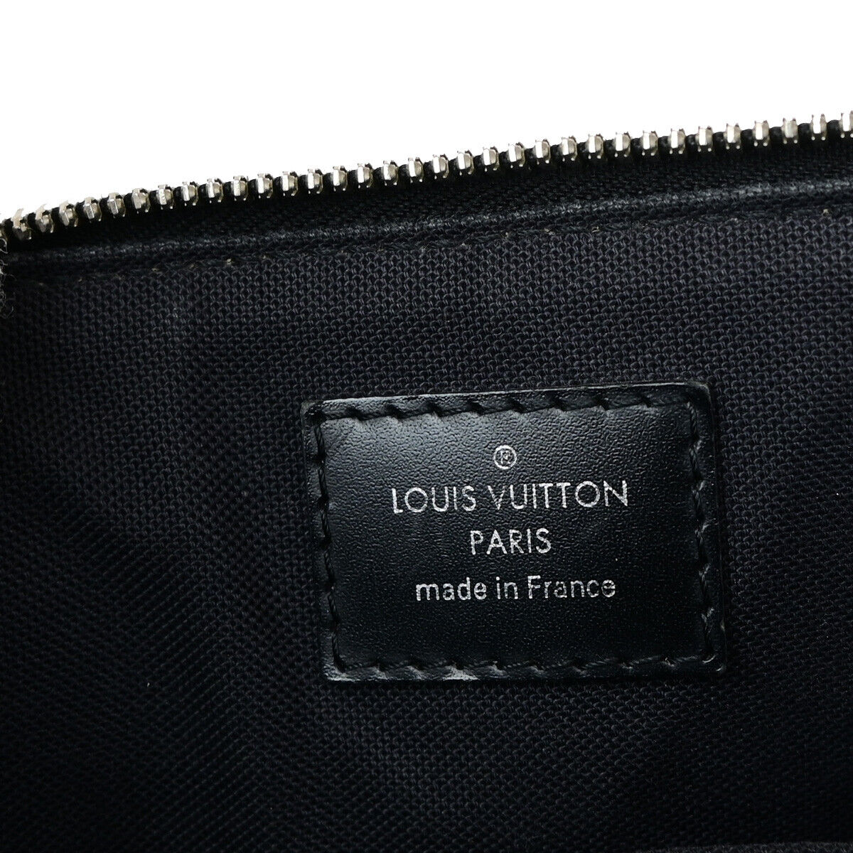 LOUIS VUITTON PDJ Hand Bag Damier Graphite Leather Black France N48224 18YE882