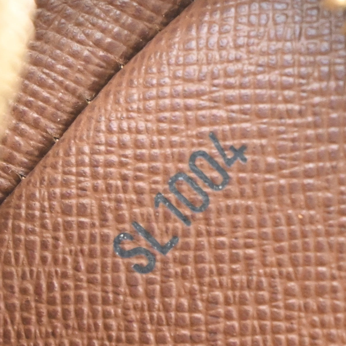 LOUIS VUITTON Danube Shoulder Bag Monogram Leather Brown France M45266 79MA624