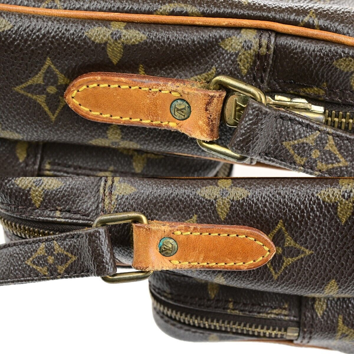 LOUIS VUITTON Amazon Crossbody Shoulder Bag Monogram Leather BN M45236 31ED406
