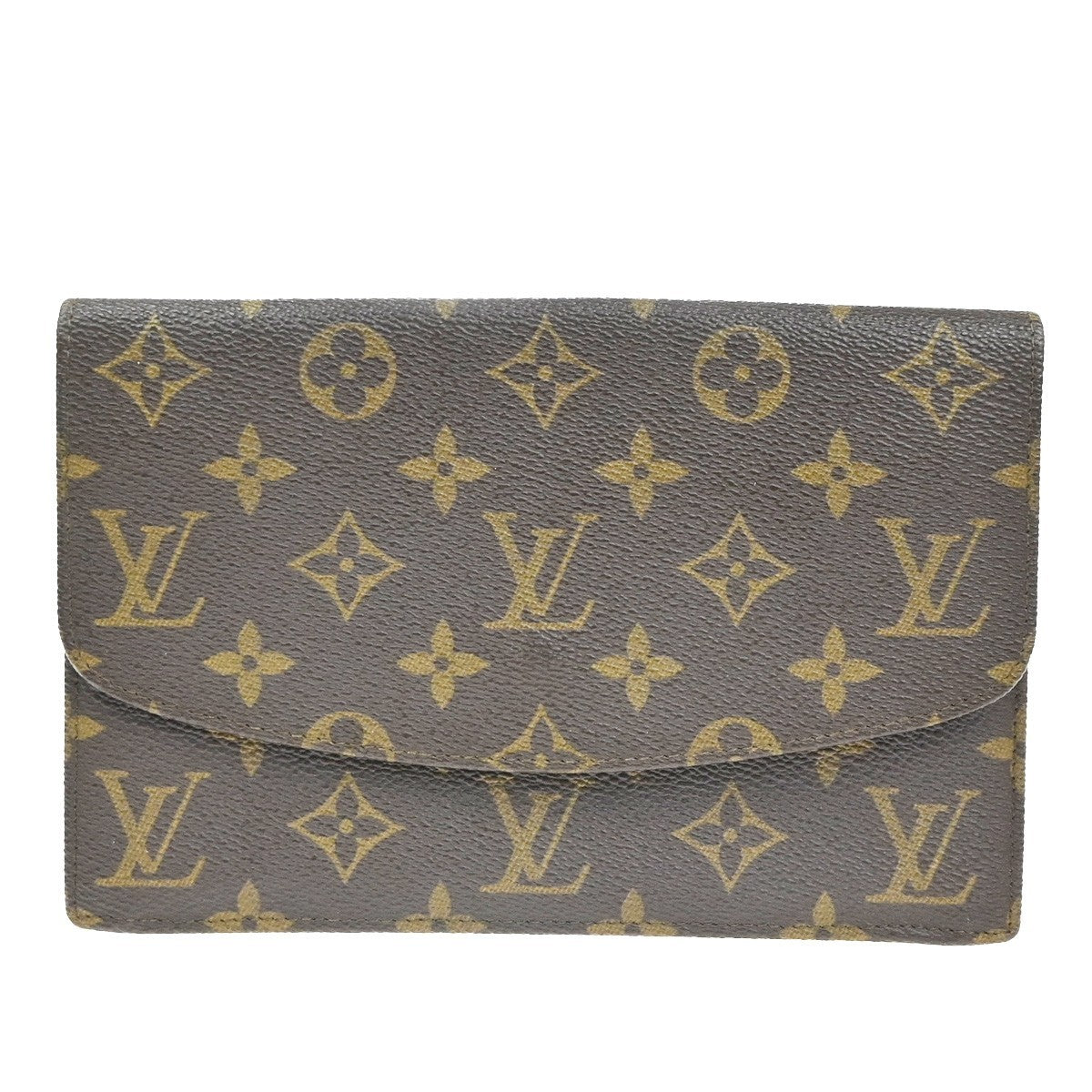 LOUIS VUITTON Pochette Rabat 20 Clutch Pouch Bag Monogram Leather M51934 05TA588
