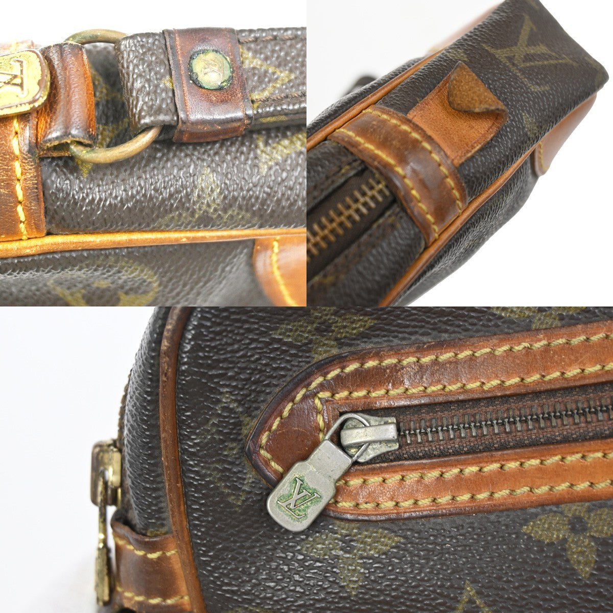 LOUIS VUITTON Marly Dragonne GM Clutch Hand Bag Monogram Brown M51825 67AA206