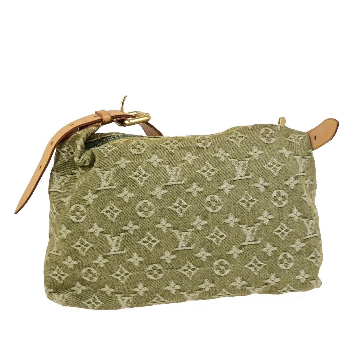 LOUIS VUITTON Baggy PM Shoulder Bag Monogram Denim Leather GN M95213 653RK693