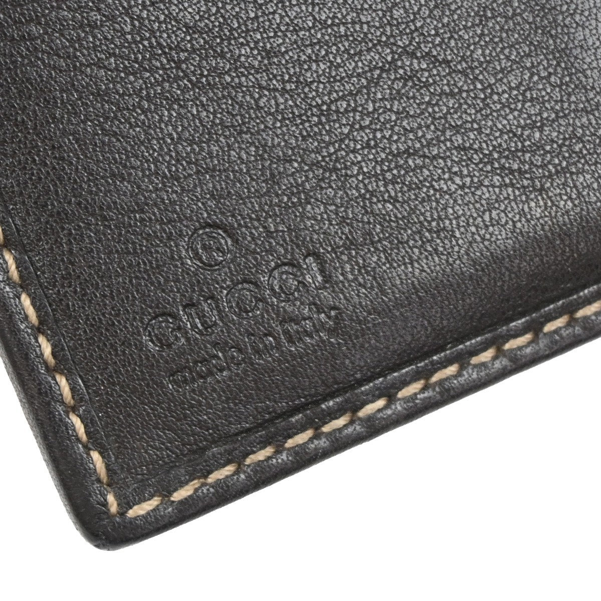 GUCCI Guccioli Chihuahua GG Bifold Wallet Purse Canvas Leather BN Italy 31YJ160